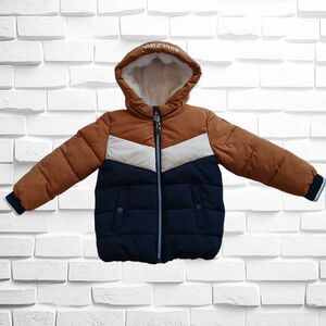 C&A Child's Jacket w/ Hood 24-36 months, "Full Time Trouble Maker", Plush Lining